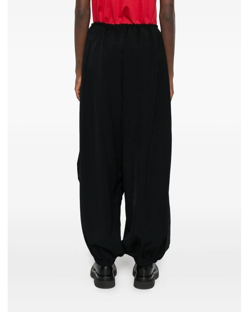 Y-3 Black Jogginghose Mit Kordelzug