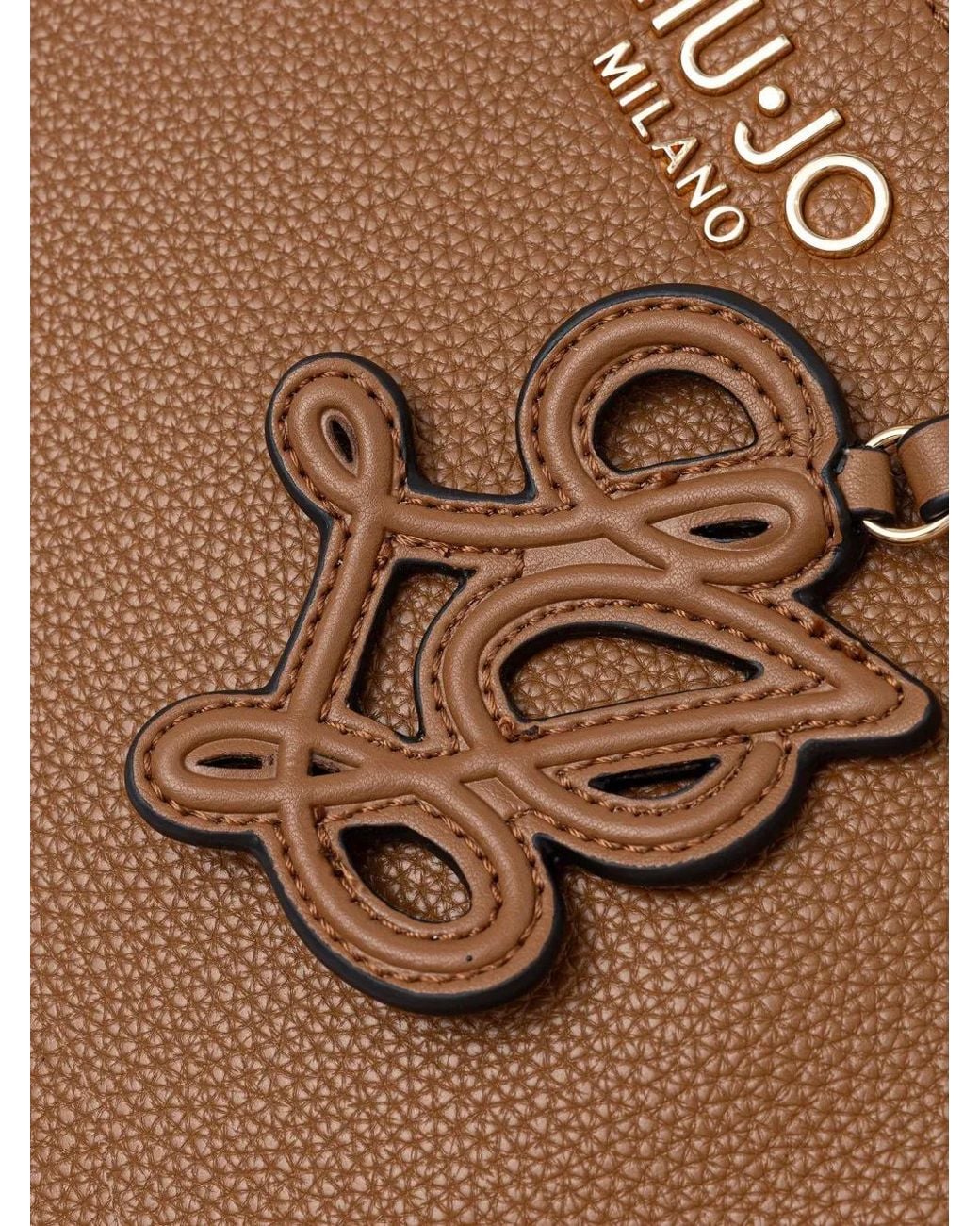 Liu Jo Brown Small Bag With Charm