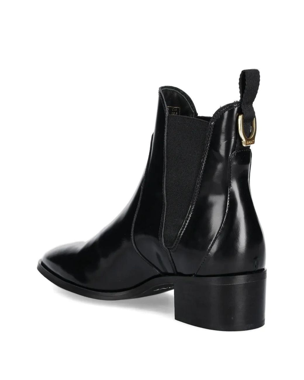 Gant Black St Broomly Pointed-Toe Heeled Boots