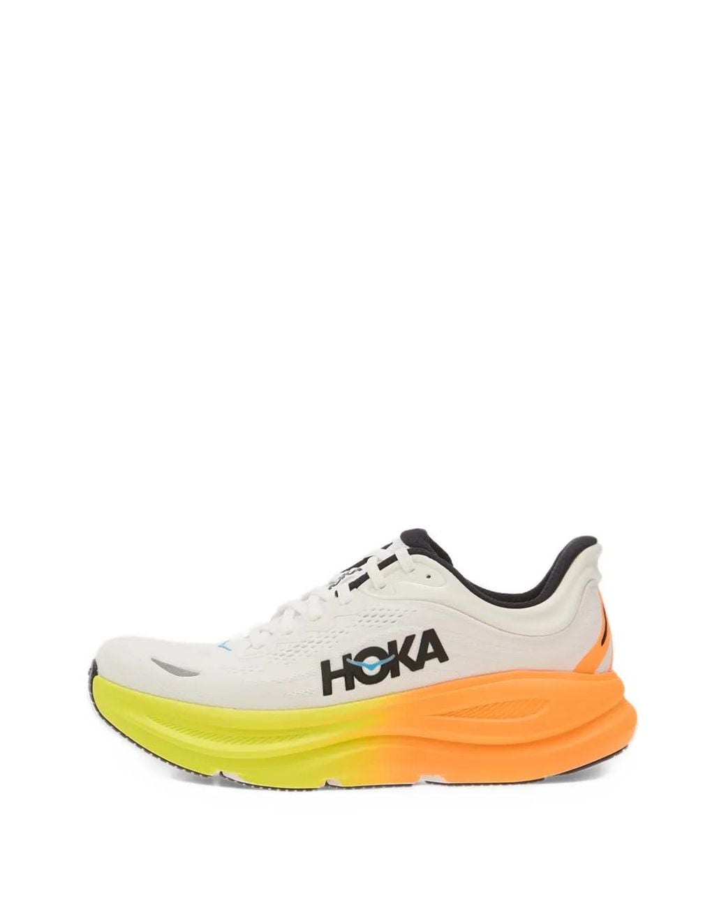 Hoka One One White Bondi 9 Sneakers for men