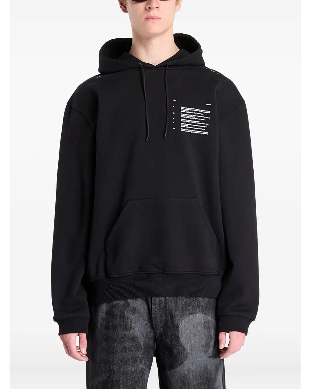 Sudadera Photon Con Capucha HELIOT EMIL de hombre de color Black