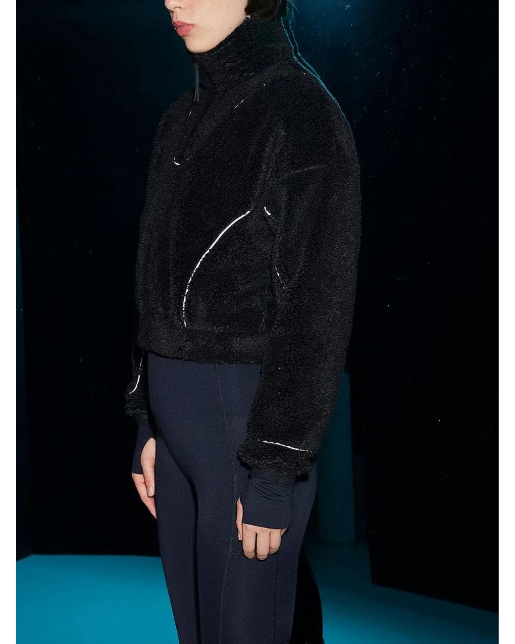 Aztech Mountain Black Bryce Shearling Jacket