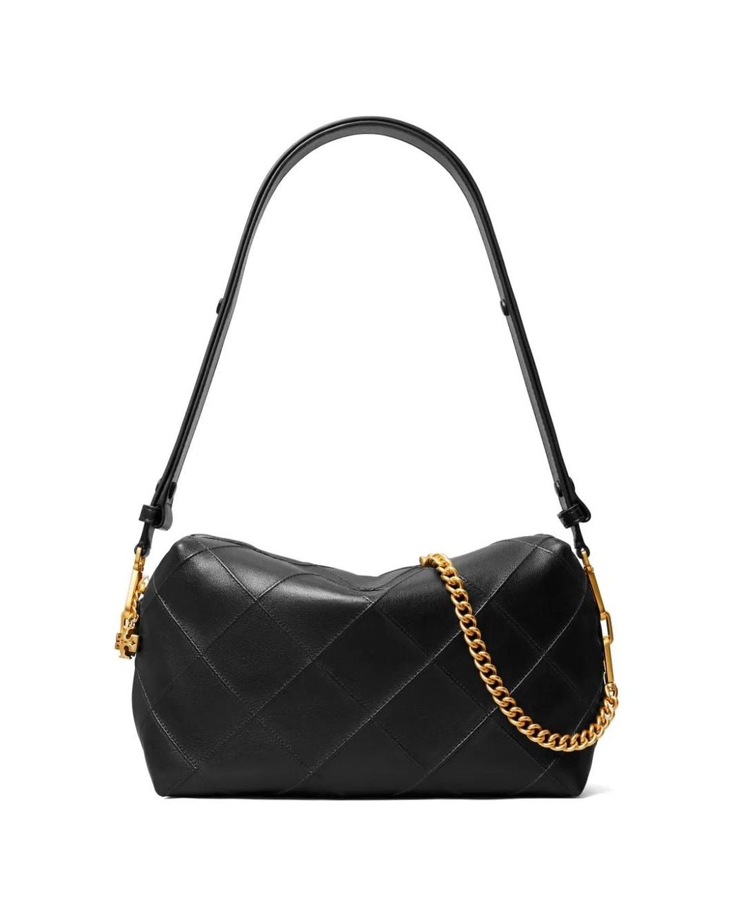 Tory Burch Black Large Fleming Soft Crossbody Bag
