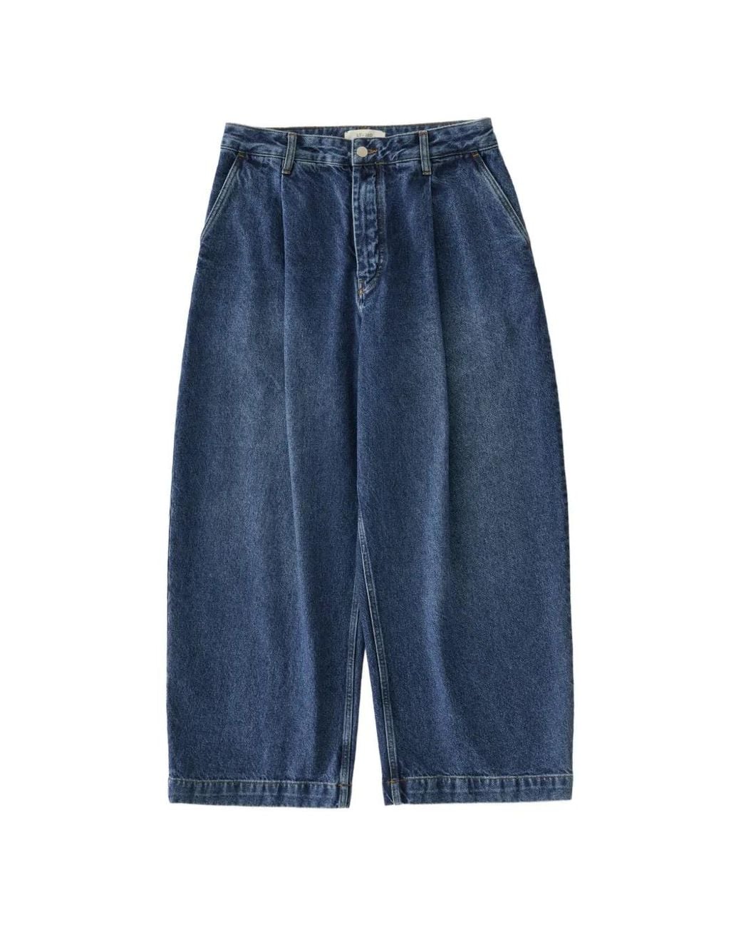 Vaqueros Puch Con Pinzas Studio Nicholson de hombre de color Blue