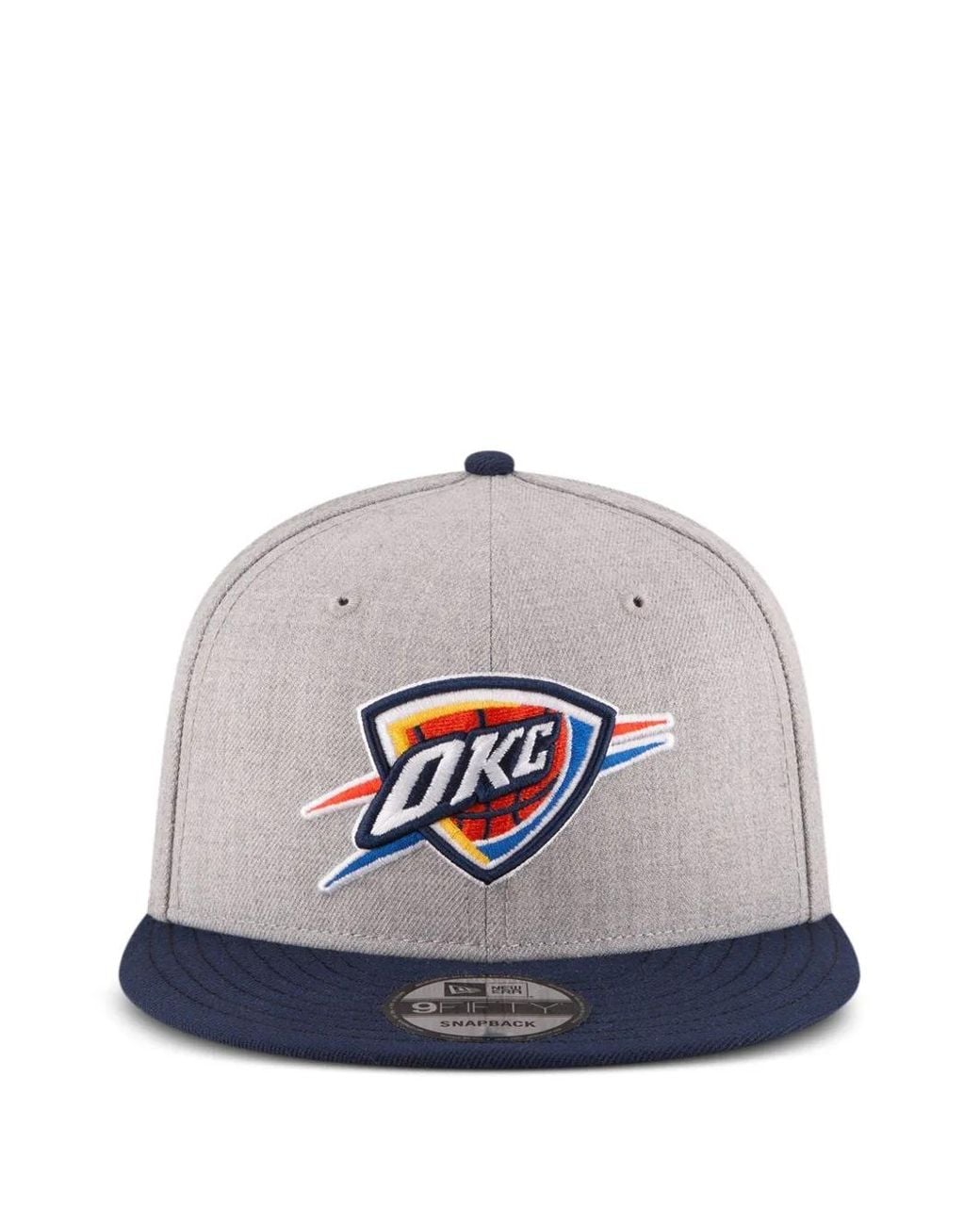 KTZ Blue 9Fifty Oklahoma City Thunder Snapback Cap Hat for men