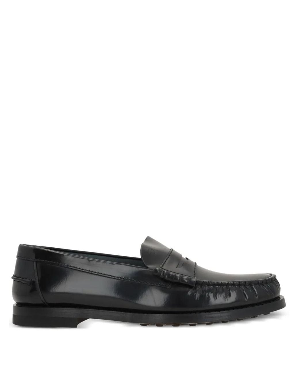 Tod's Black Loafers Shoes
