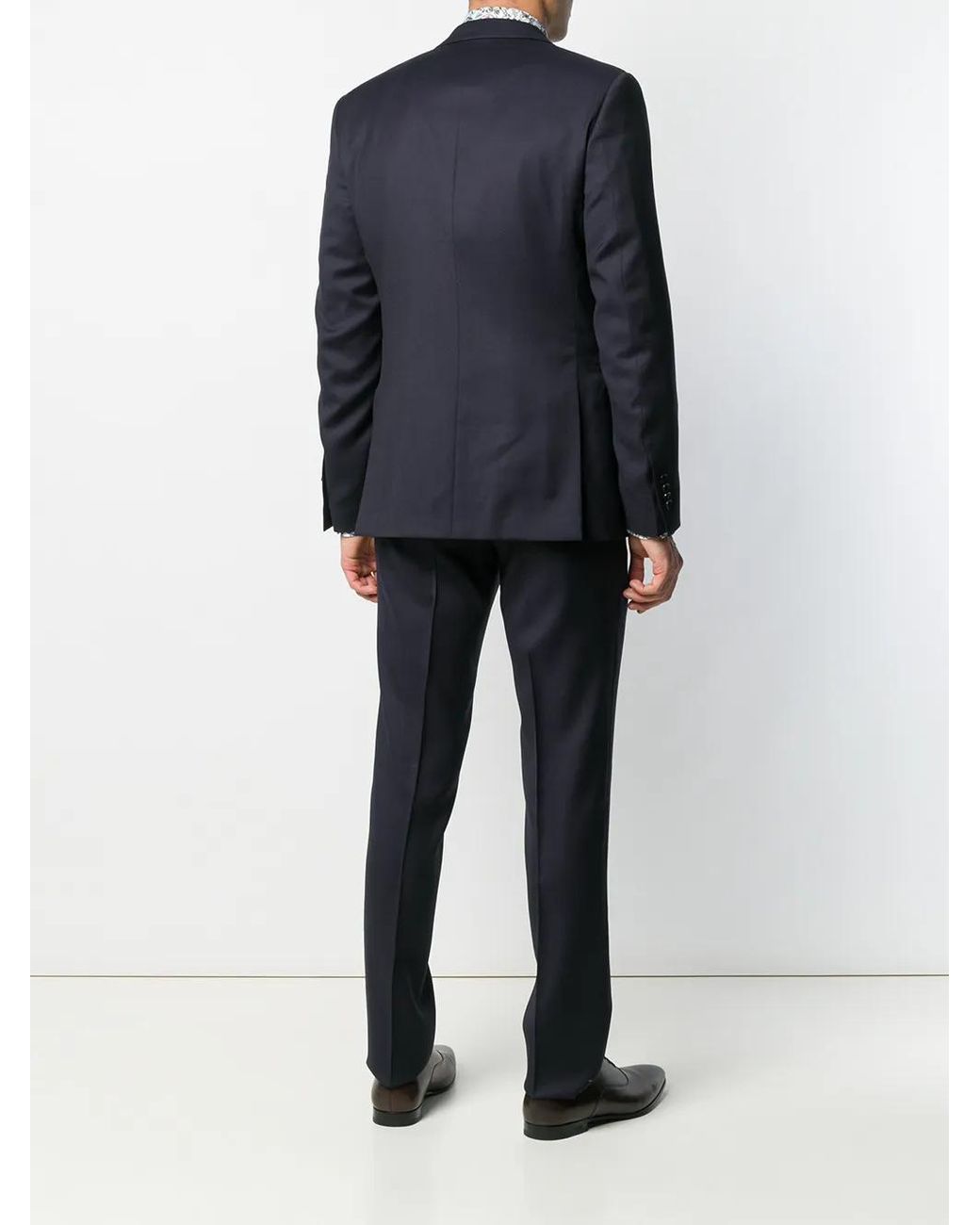 Dell'Oglio Blue Two-Piece Suit for men