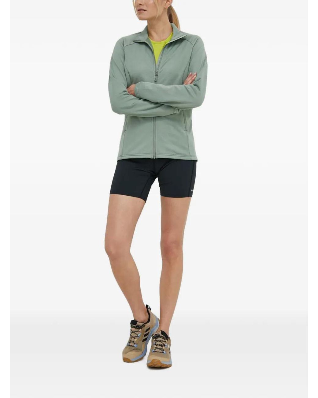 MONTANÉ Green Zip-Up Fleece Jacket