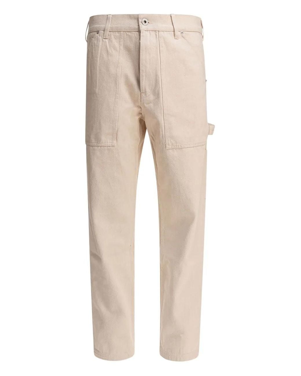 Alex Mill Natural Utility-Pocket Trousers for men