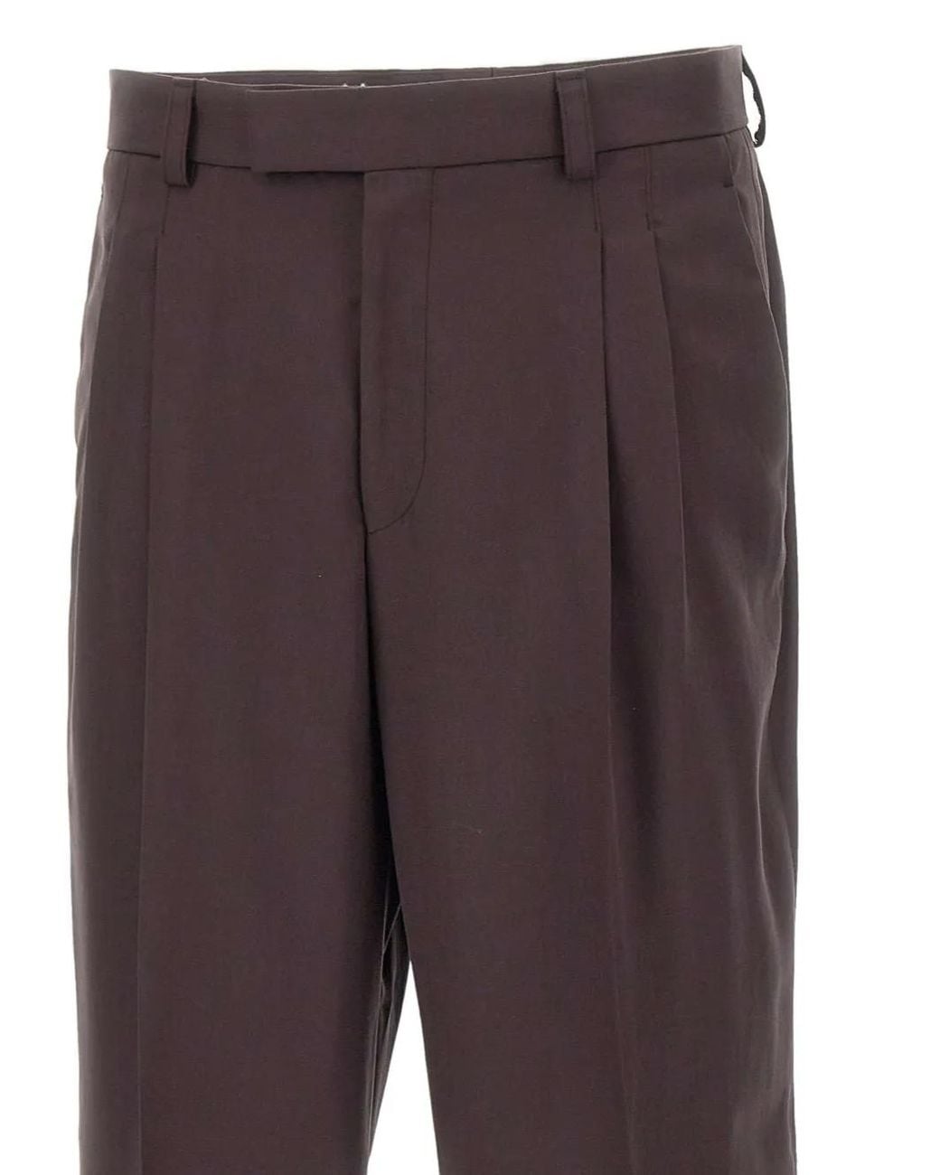 Boss Twill Plooibroek in het Brown voor heren