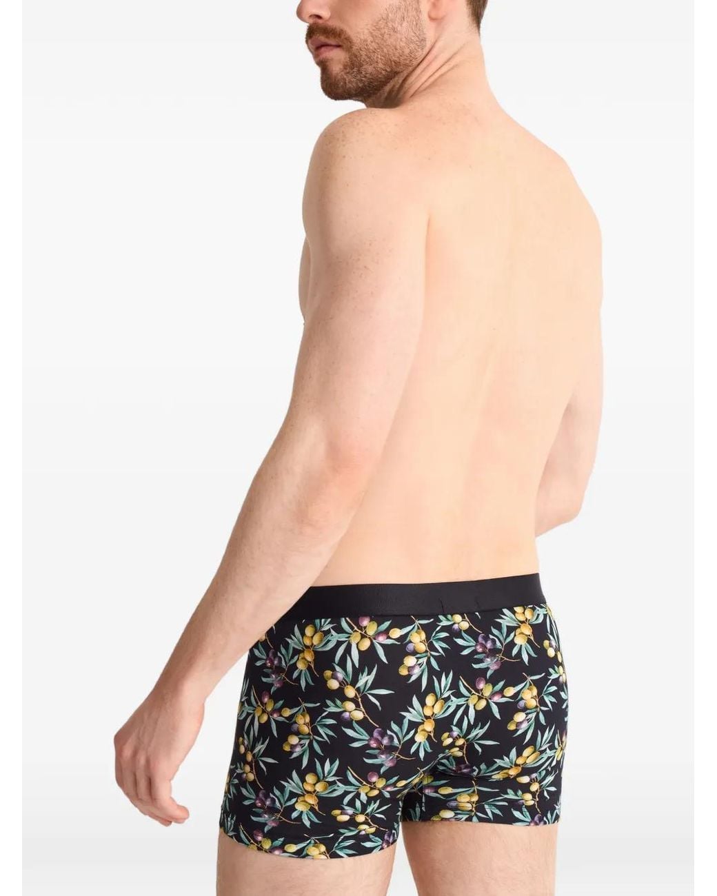 Aubade Black Print Boxers Set (Set Of Two) for men