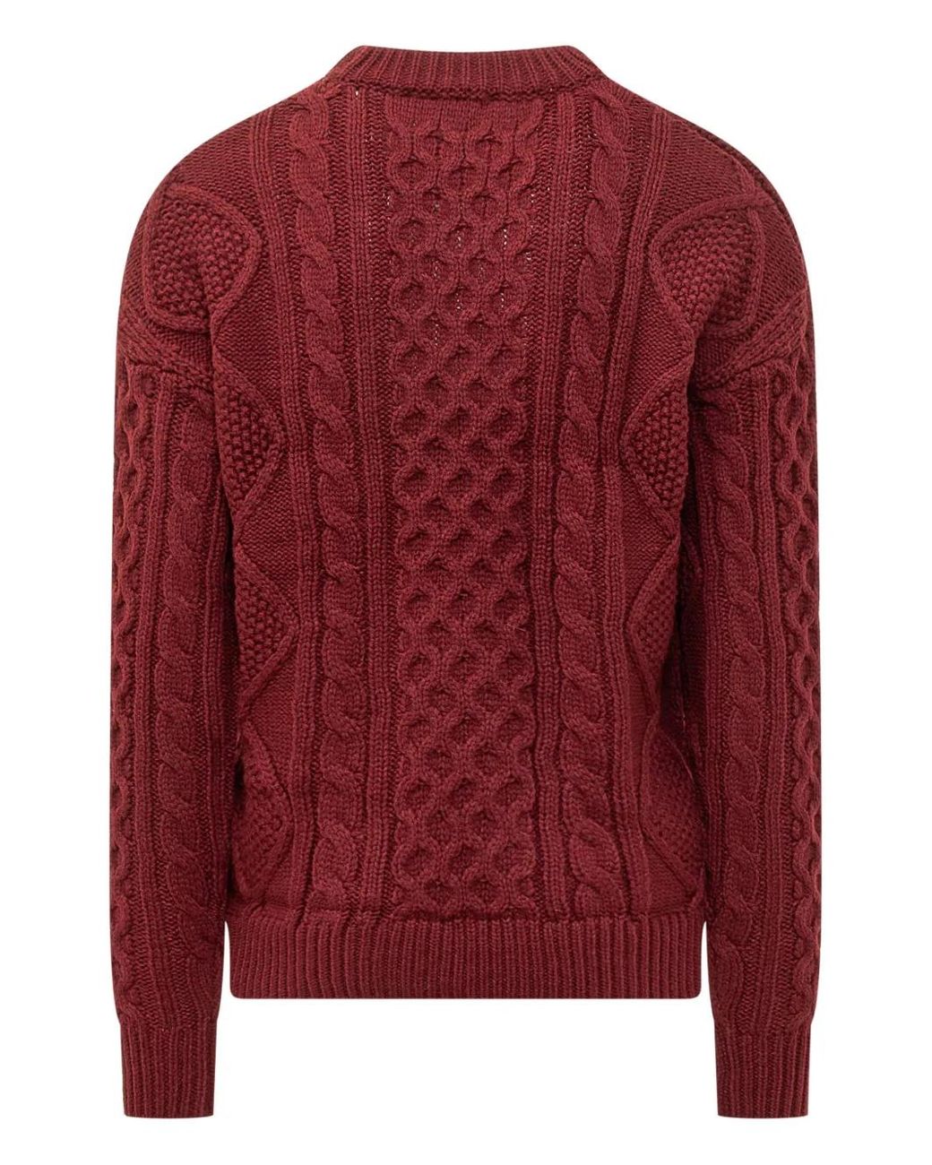 Gcds Red Logo Jumper for men