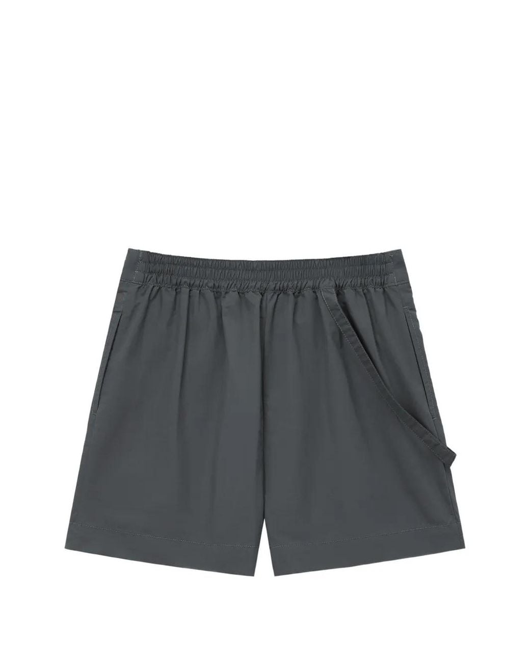 Musium Div. Gray Short À Design Plissé