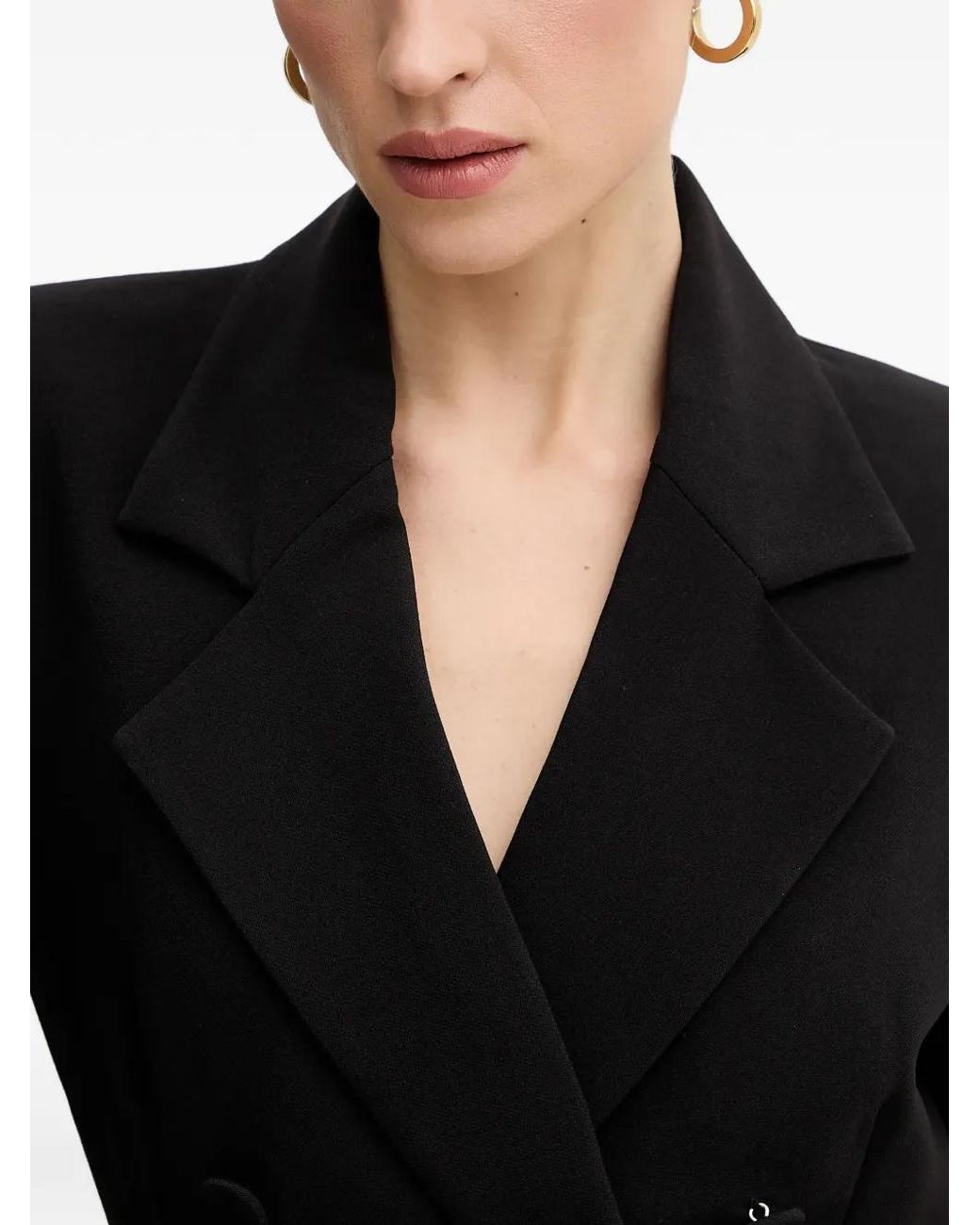 Bardot Black V-Neck Mini Dress