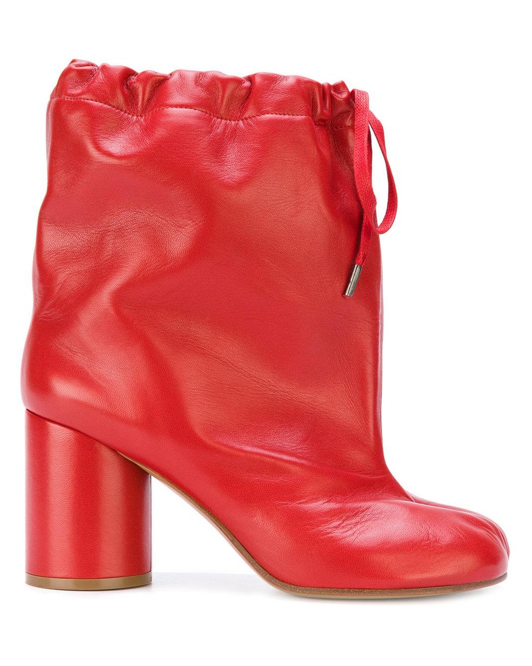 Maison margiela cheap red boots