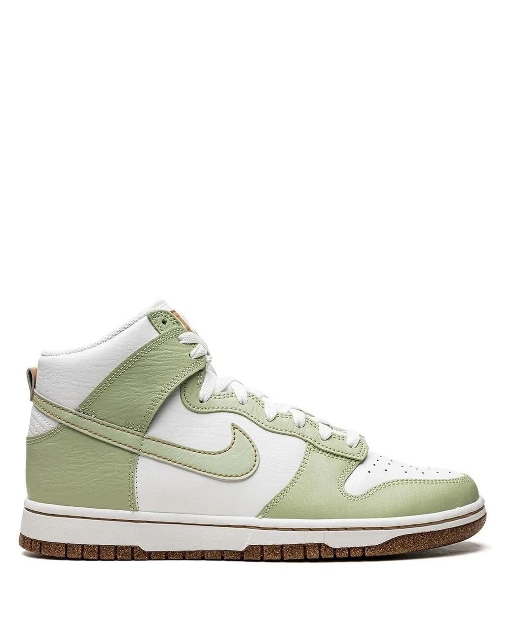 Nike Green Dunk High "Inspected By Swoosh" Sneakers for men