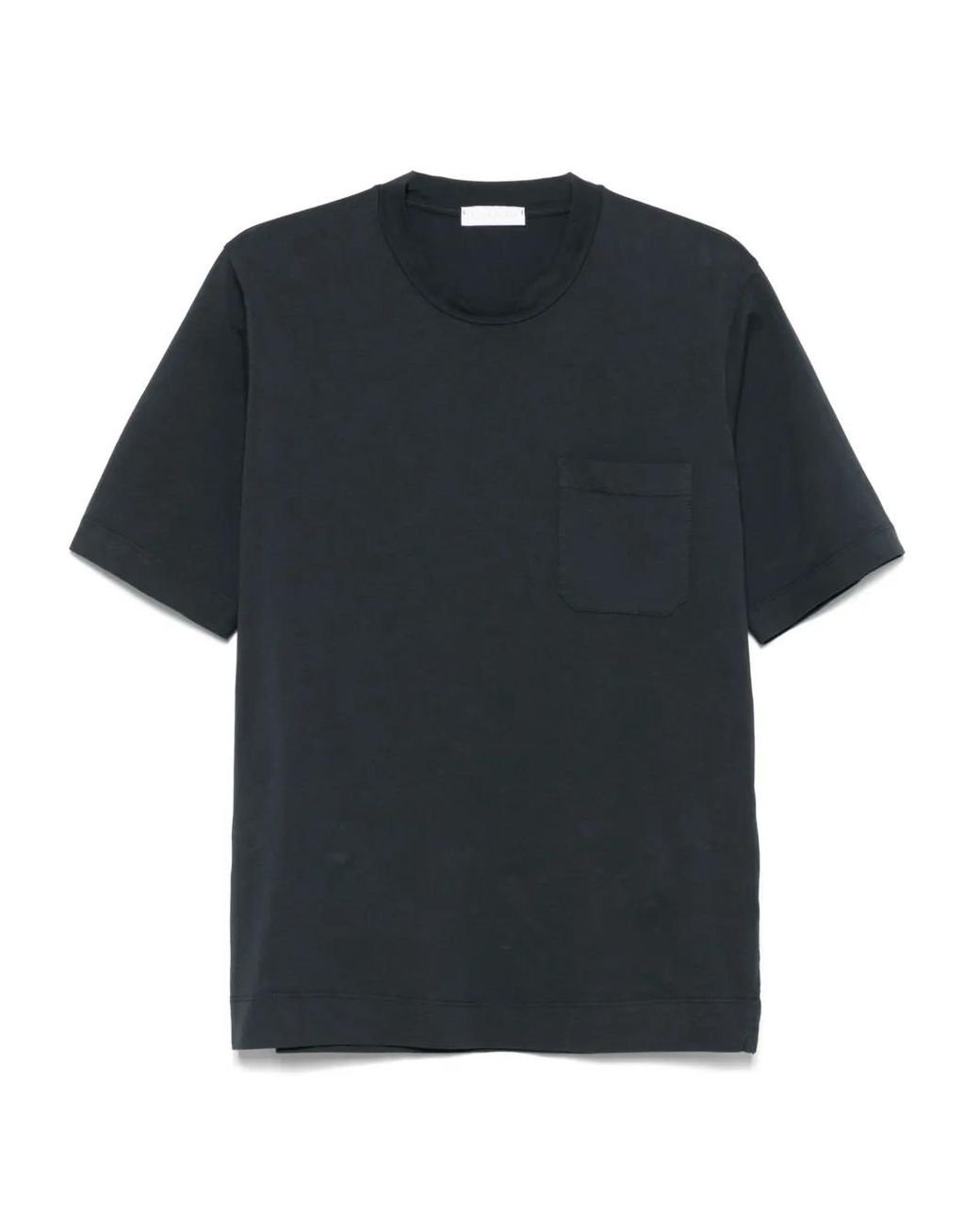 Daniele Fiesoli Black Cotton T-Shirt for men