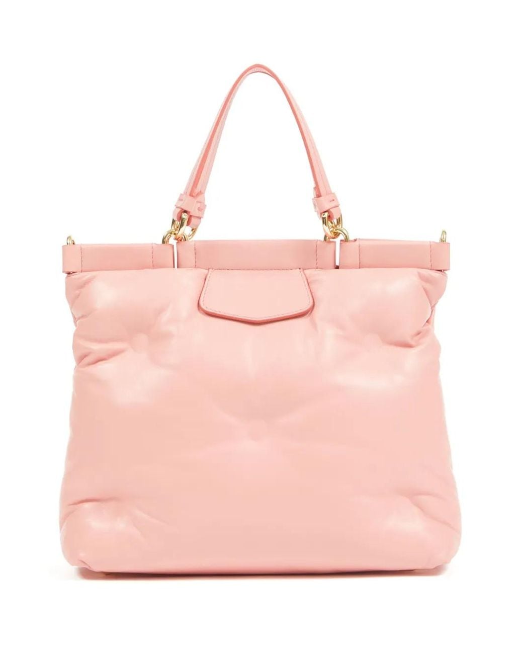 Maison Margiela Pink Small Glam Slam Tote Bag