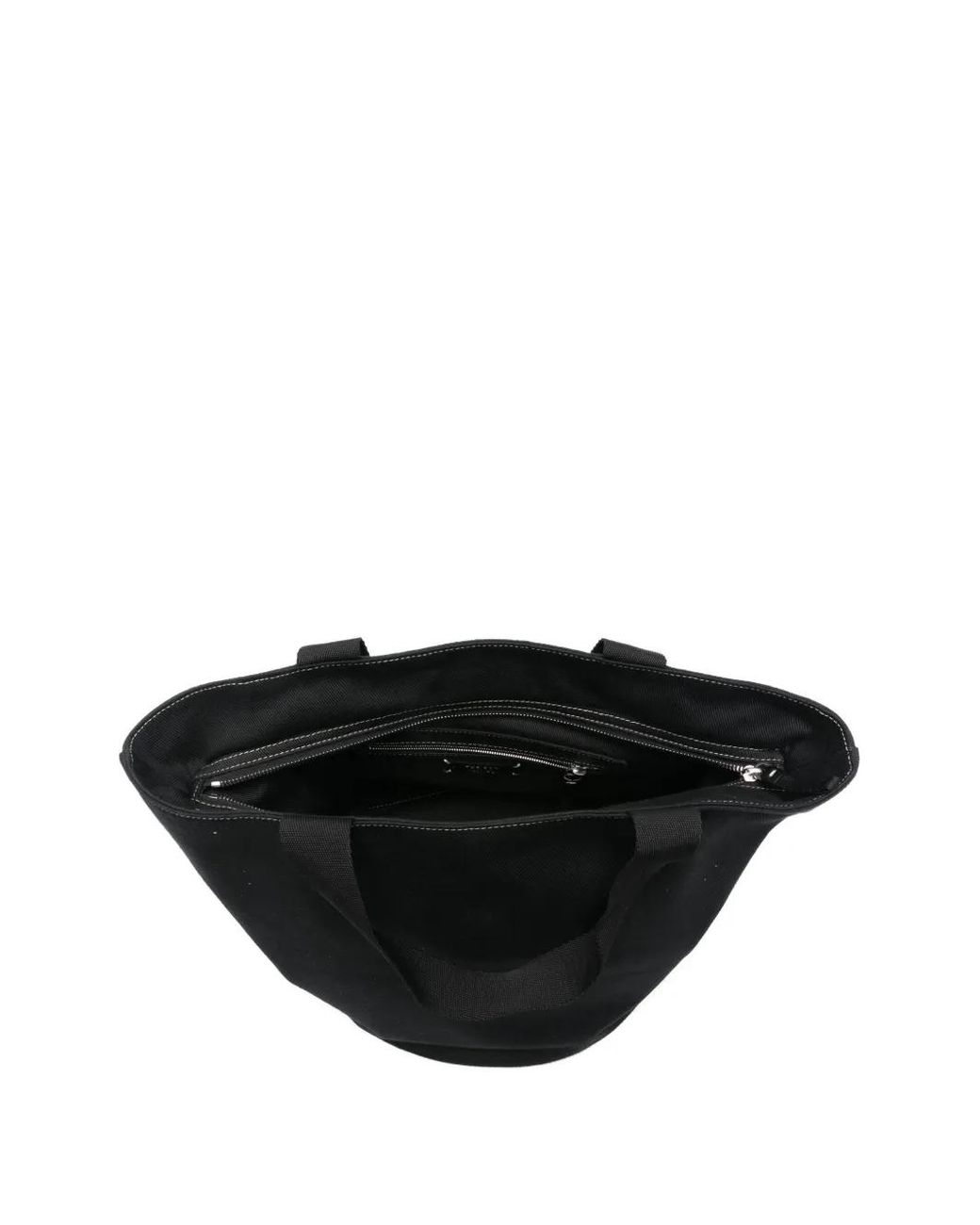 The Row Black Sisal Tote Bag