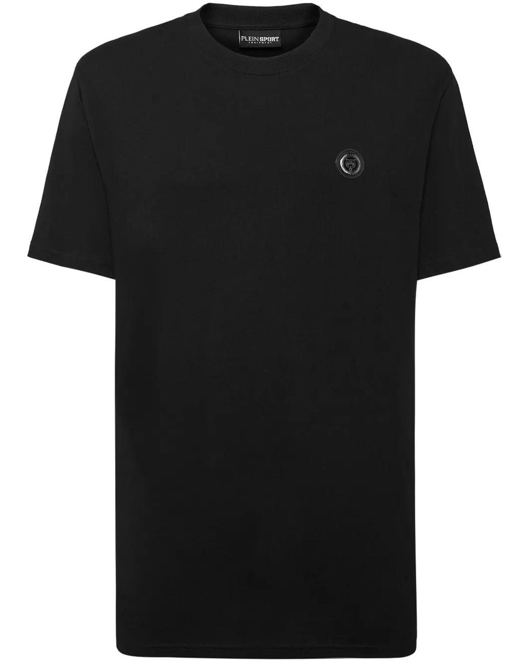Philipp Plein Black Tiger T-Shirt for men