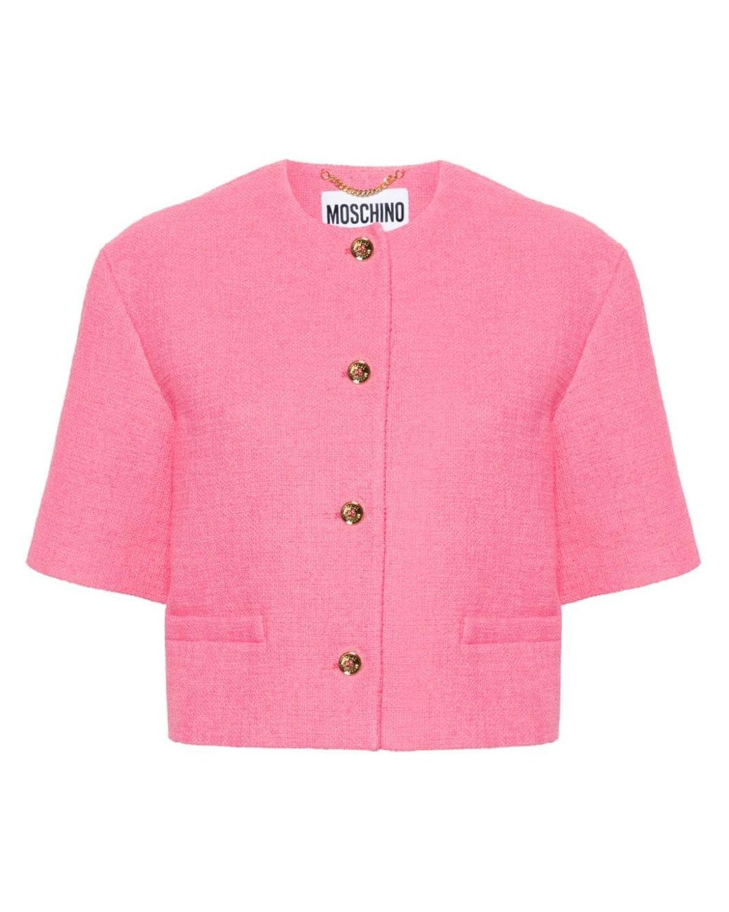 Moschino tweed jacket hot sale