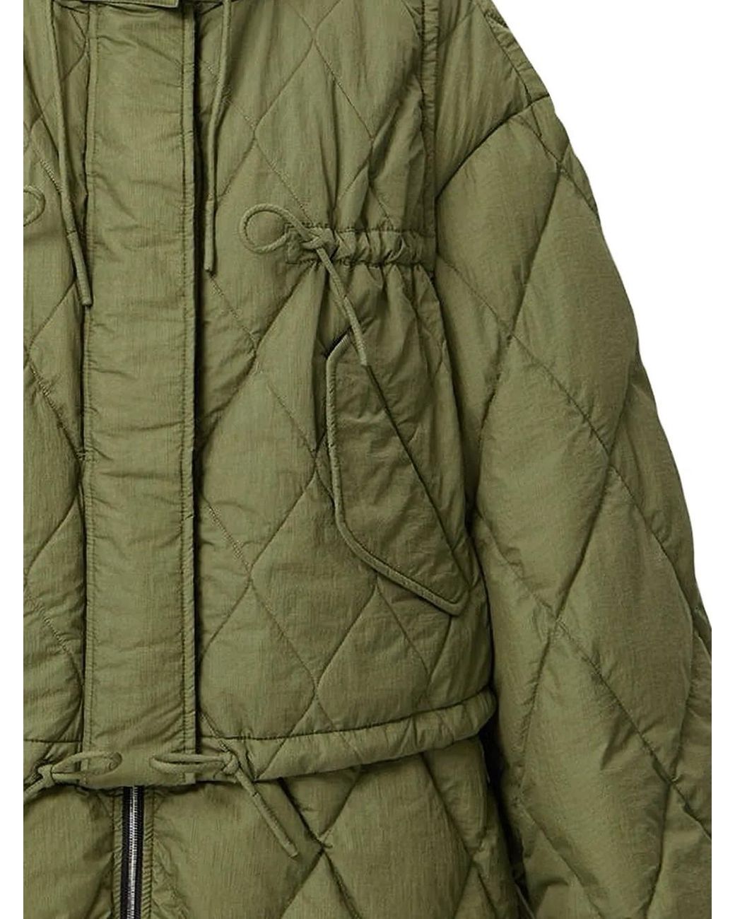 Ienki Ienki Green Ember Quilted Jacket