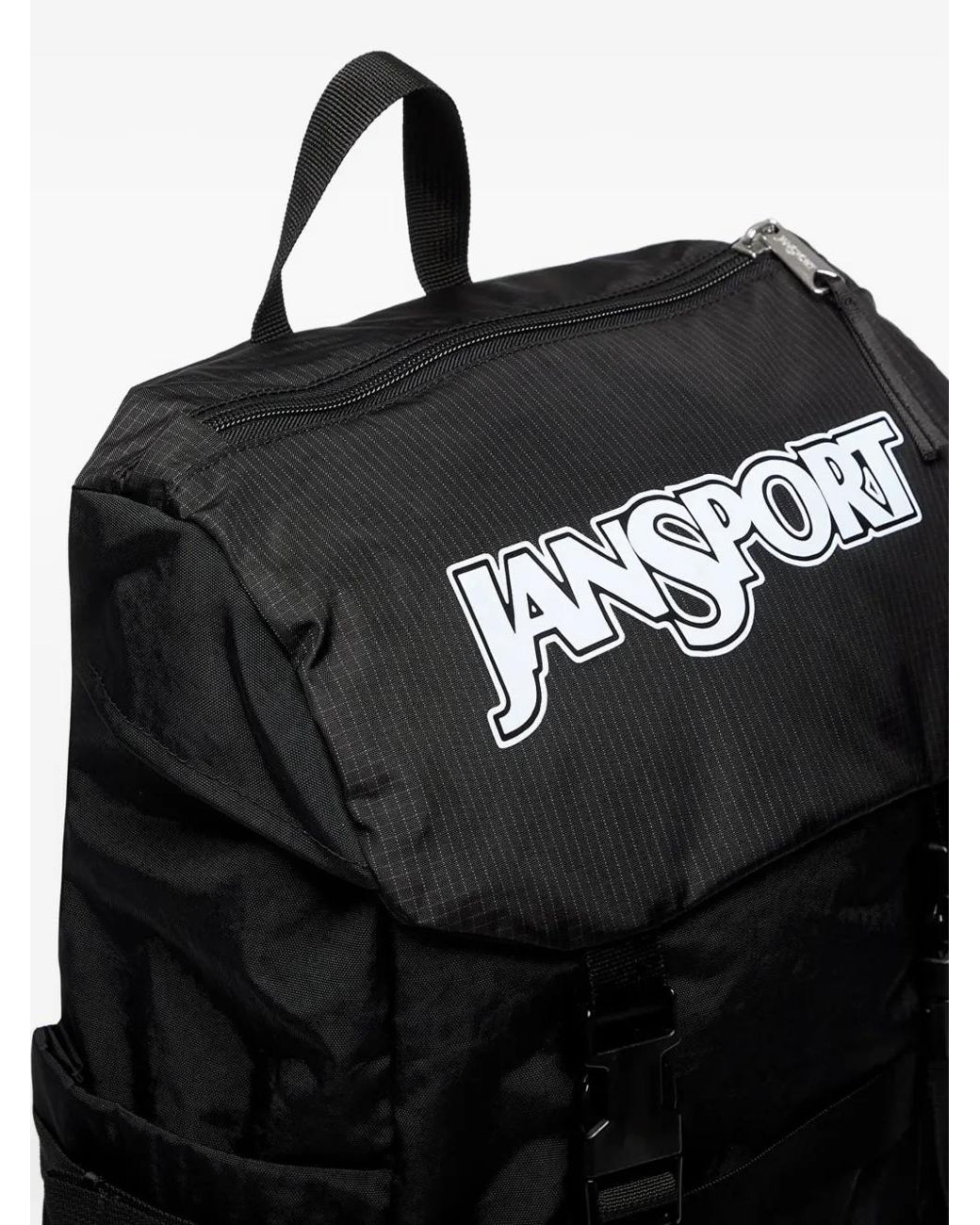 Jansport Black Logo-Print Backpack
