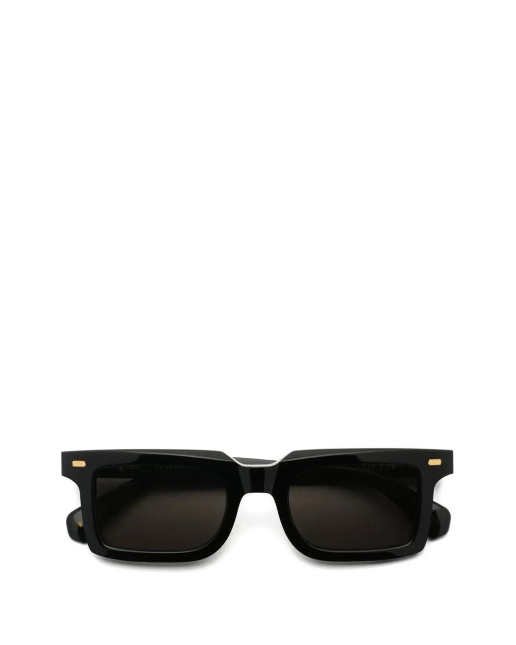 Gast Black Rare Square-Frame Sunglasses