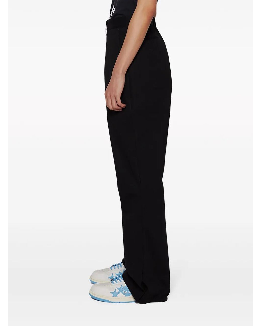 Amiri Black Kick Flared Trousers for men