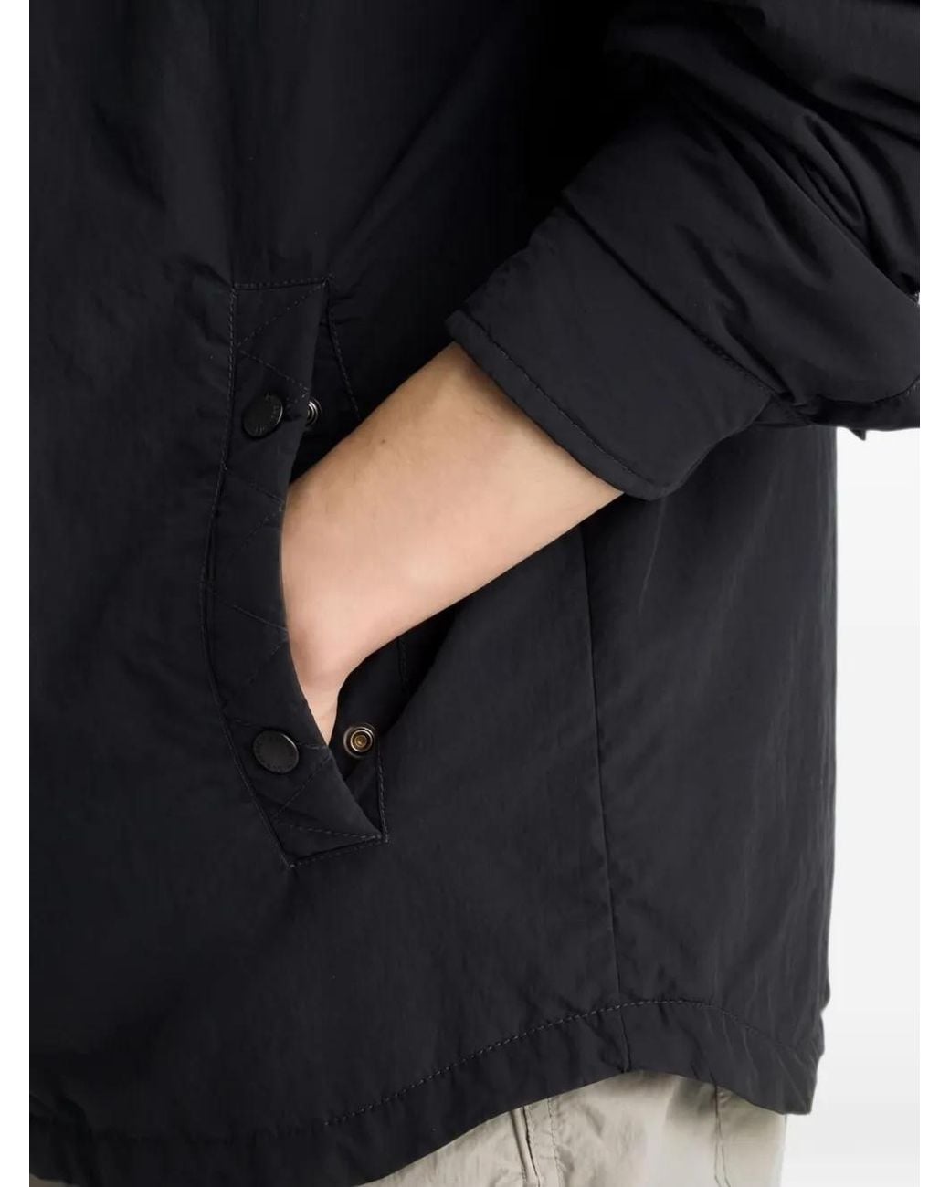 Parajumpers Black Evander Zip-Fastening Shirt Jacket for men