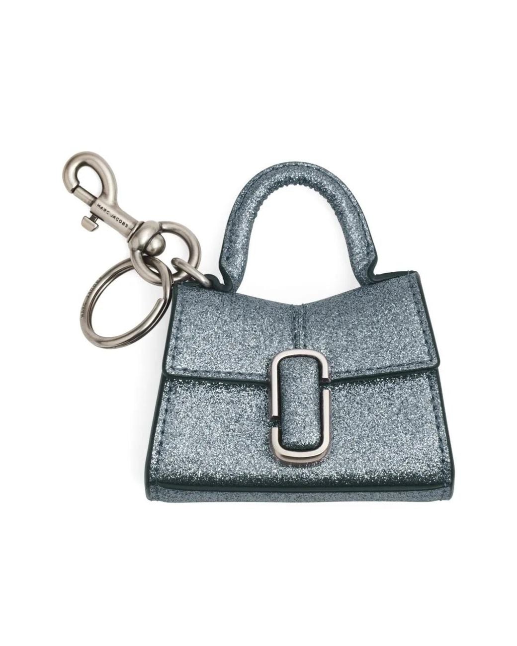 Marc Jacobs Blue The Galactic Glitter Nano St. Marc Bag Charm