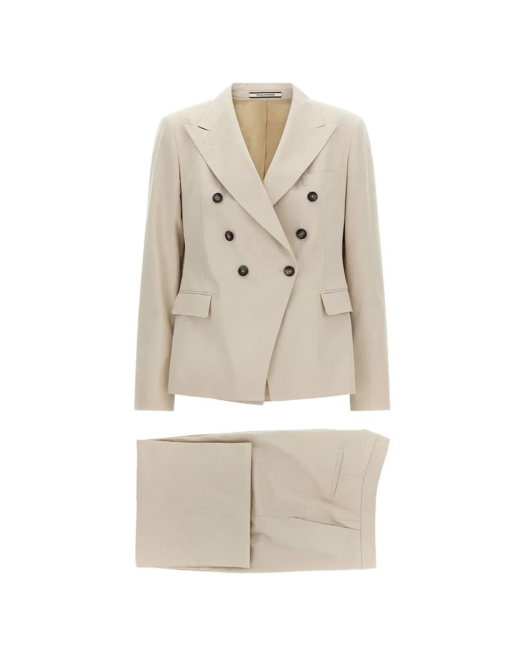 Tagliatore White Alicya Suit