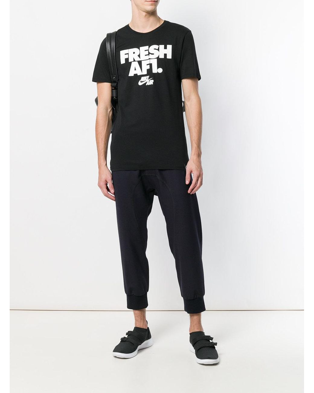 Nike Fresh Af1 T-shirt in Black for Men | Lyst