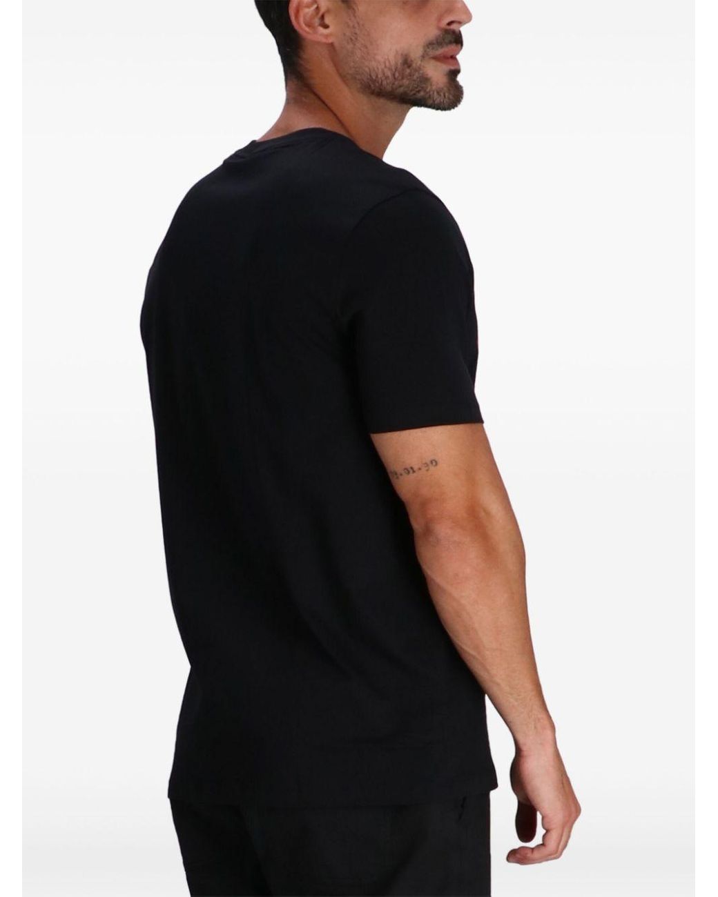 HUGO Second hand Maglietta a manica lunga - black