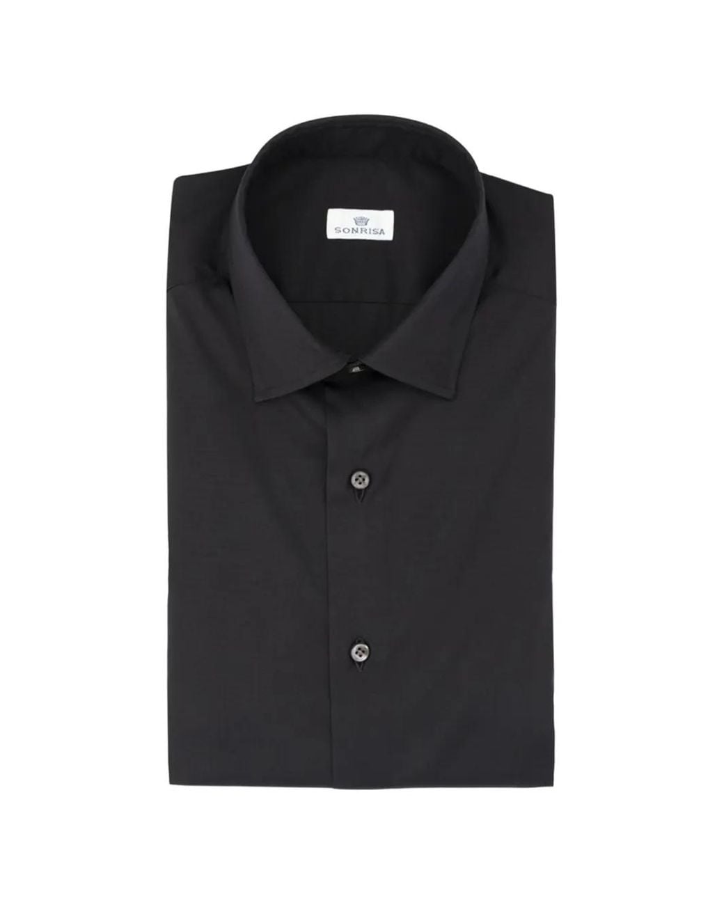 Sonrisa Black Long-Sleeves Shirt for men