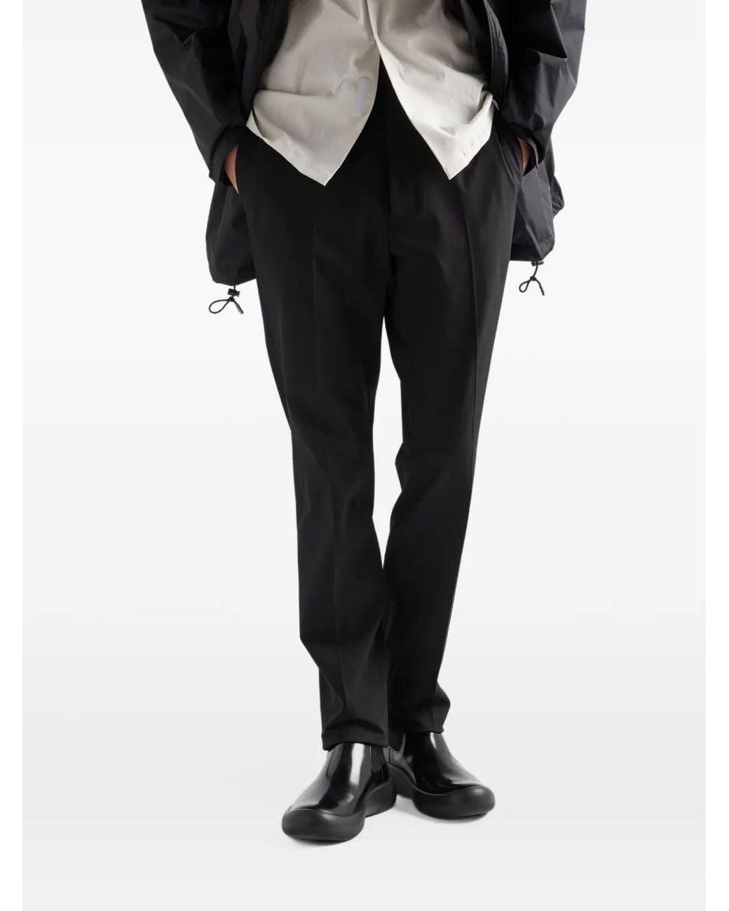 Prada Stretch Pantalon in het Black voor heren