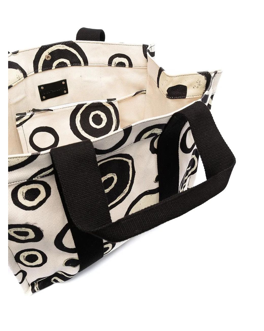 10 Corso Como Black Shopper Mit Polka Dots