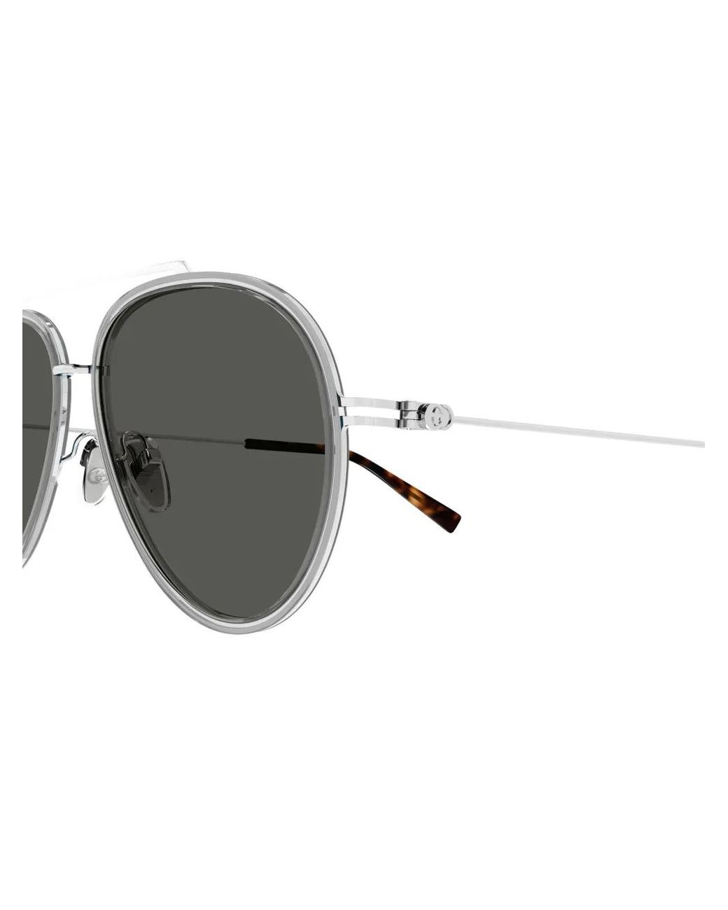 Gucci Metallic Gg1981S Pilot-Frame Sunglasses for men