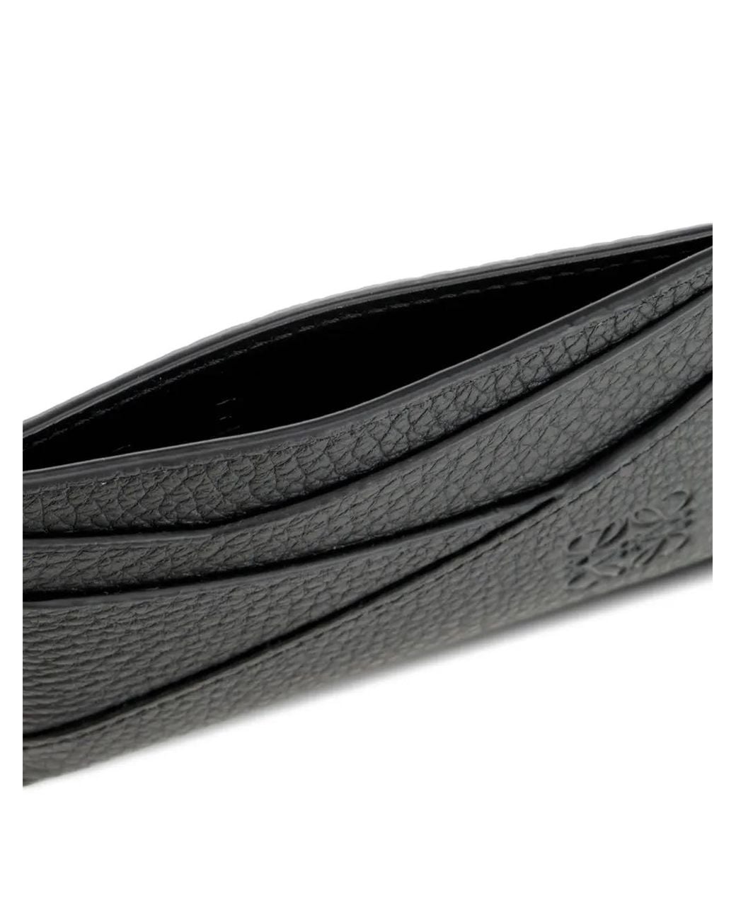 Loewe Gray Puzzle Plain Cardholder for men