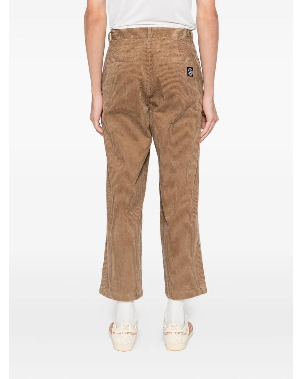 SPORT b. by agnès b. Natural Corduroy Wide-Leg Trousers
