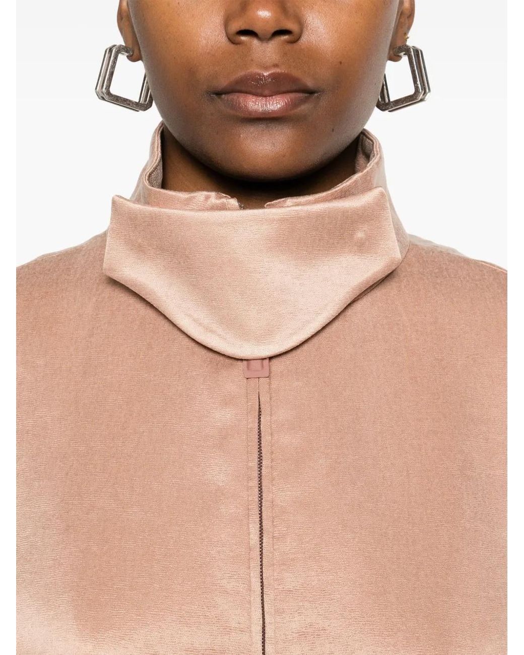Giorgio Armani Natural Satin Jacket
