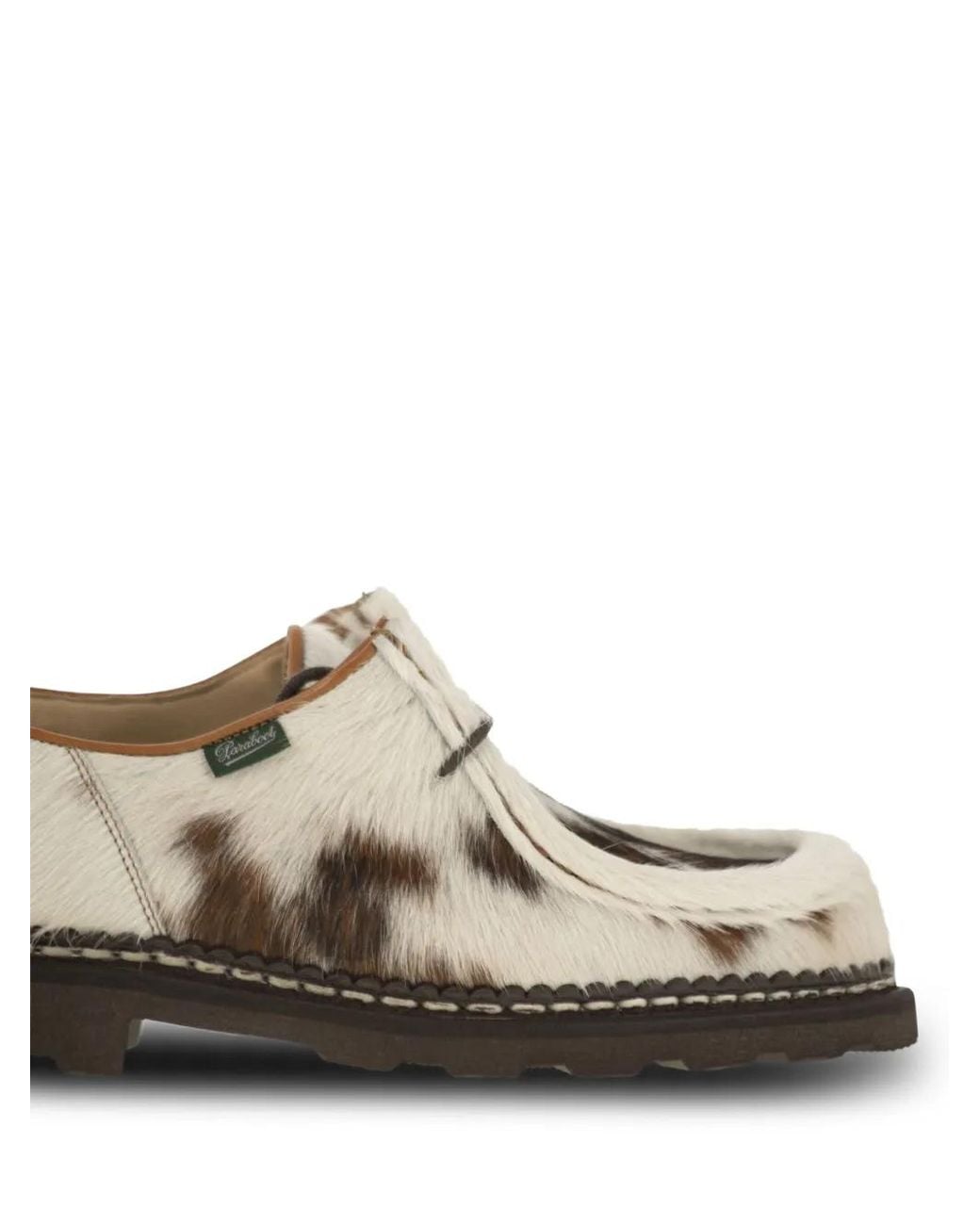 Paraboot Brown Lace-Up Derby Shoes for men