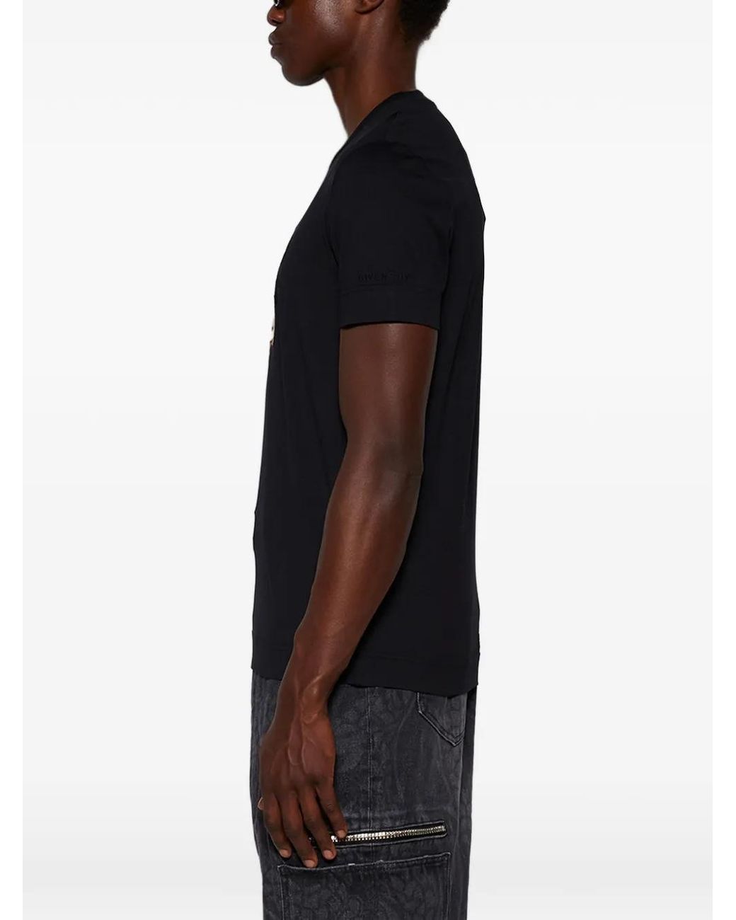 Givenchy Black Slim Fit T-Shirt for men