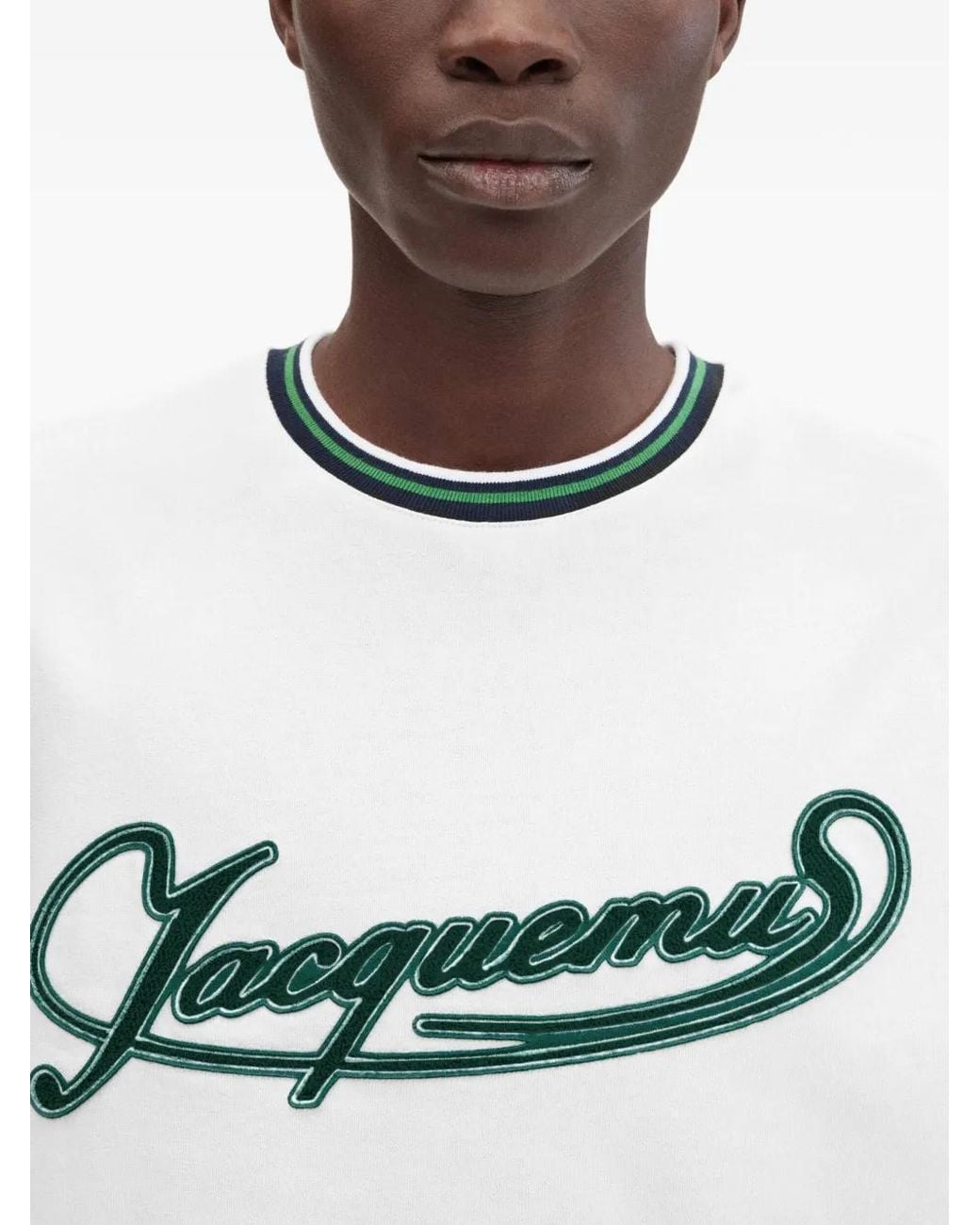 Jacquemus White T-Shirt The Torneo for men