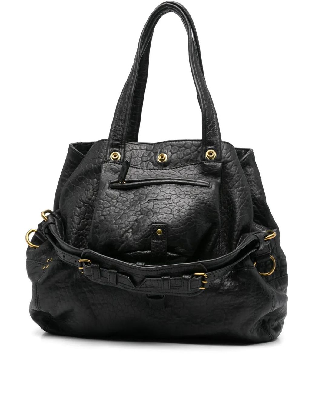 Jérôme Dreyfuss Black Medium Billy Tote Bag