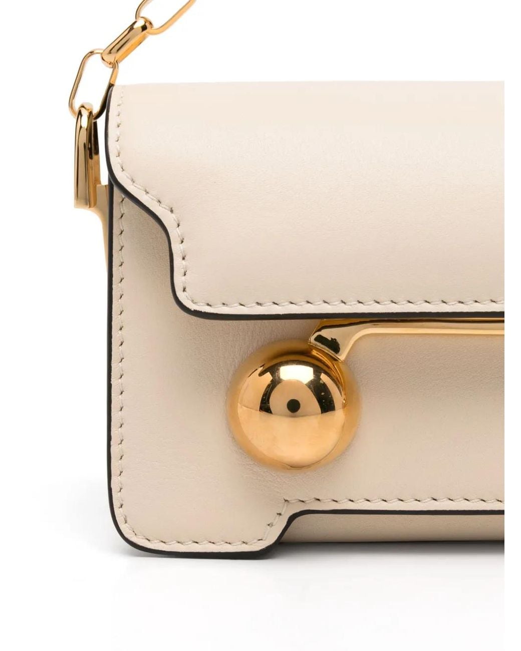 Marni Natural Trunkaroo Mini-Tasche