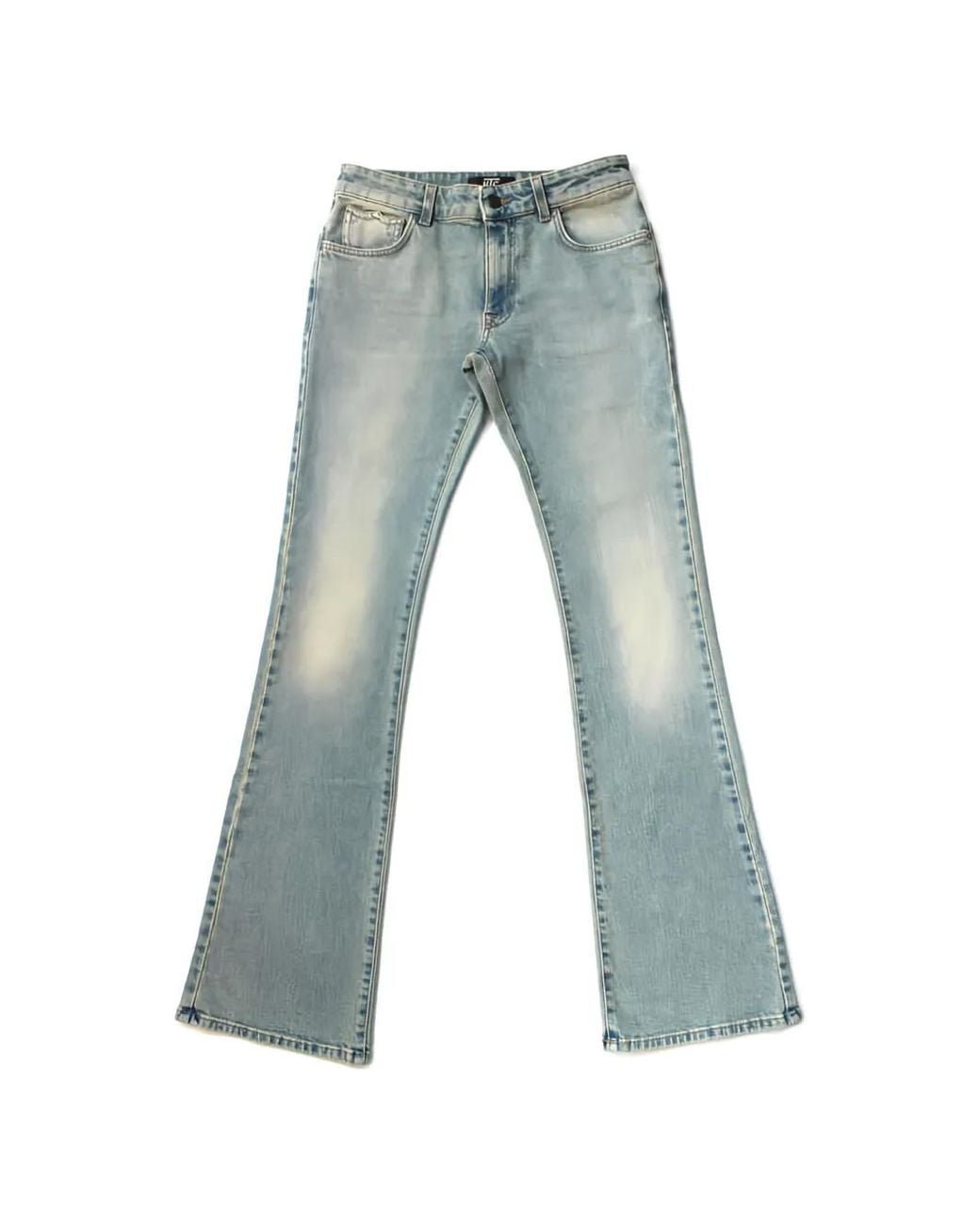 HTC Blue Curly Faded Jeans