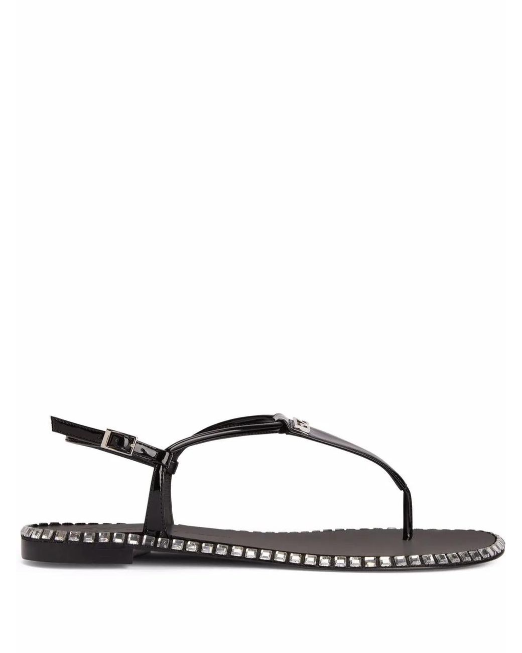 Giuseppe Zanotti Brown Bellatriks Studded Sandals