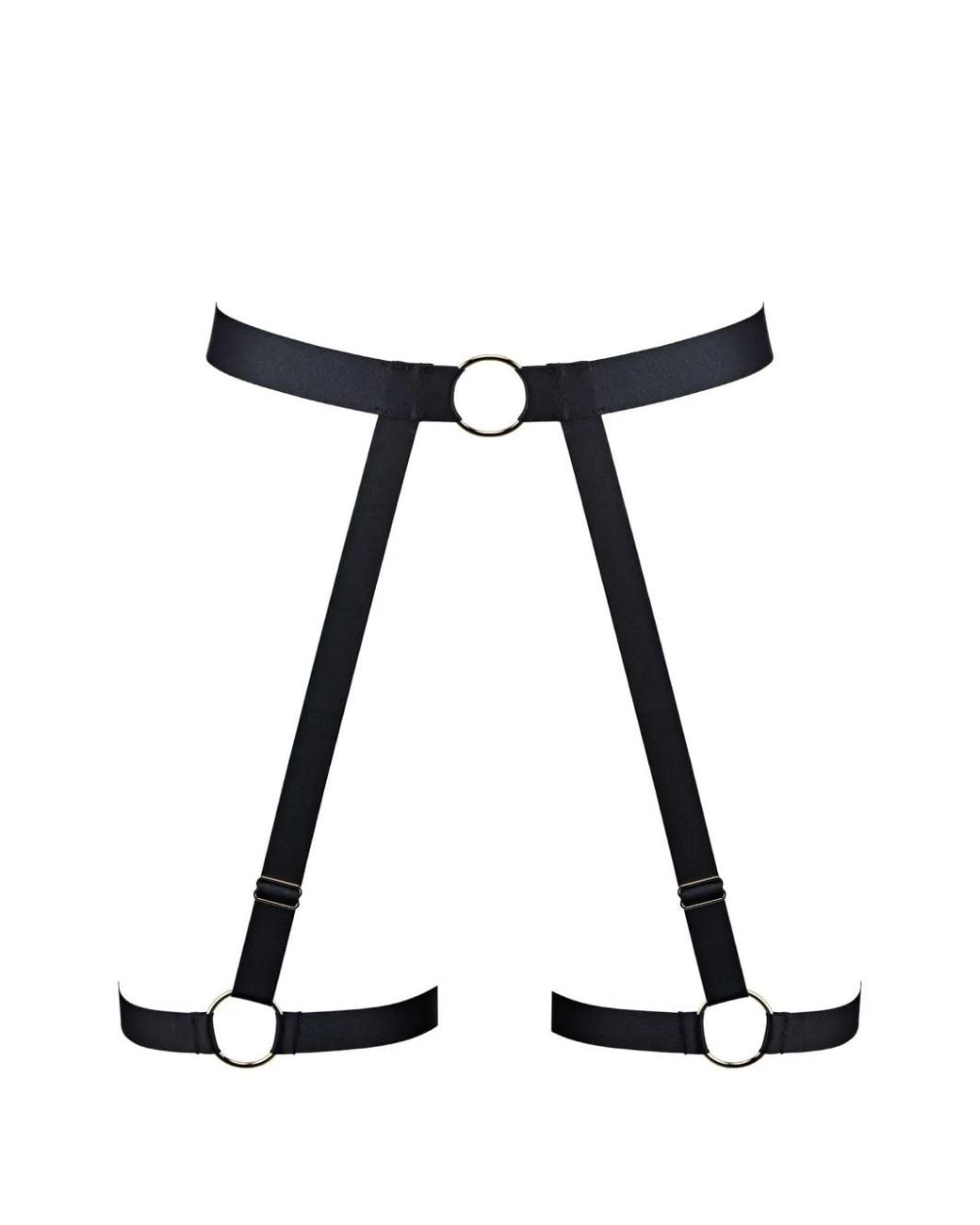 Aubade White Lust For Life Strappy Suspender Belt