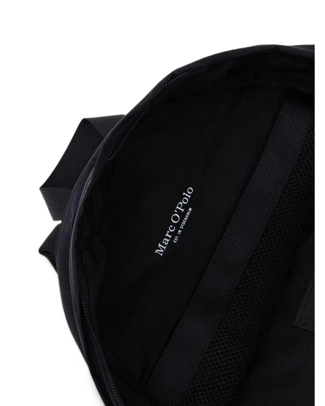Marc O' Polo Black Medium Zip-Fastening Backpack for men